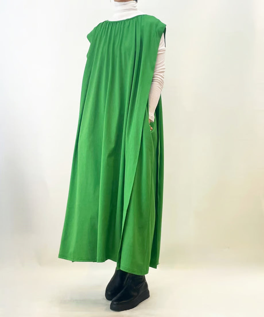 パジャマの次に着るワンピース、日常のユニフォーム　ナナイロトイロ　コットンワンピース