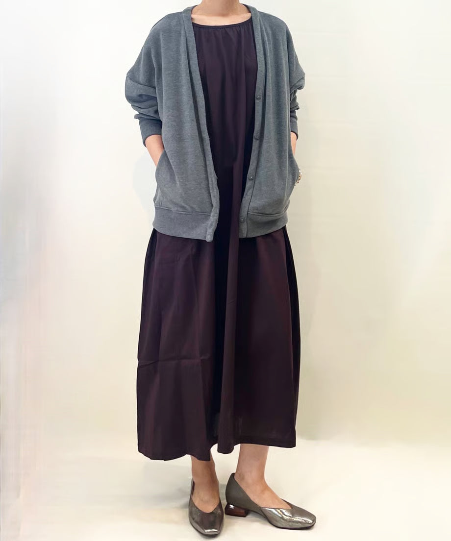 パジャマの次に着るワンピース、日常のユニフォーム　ナナイロトイロ　コットンワンピース