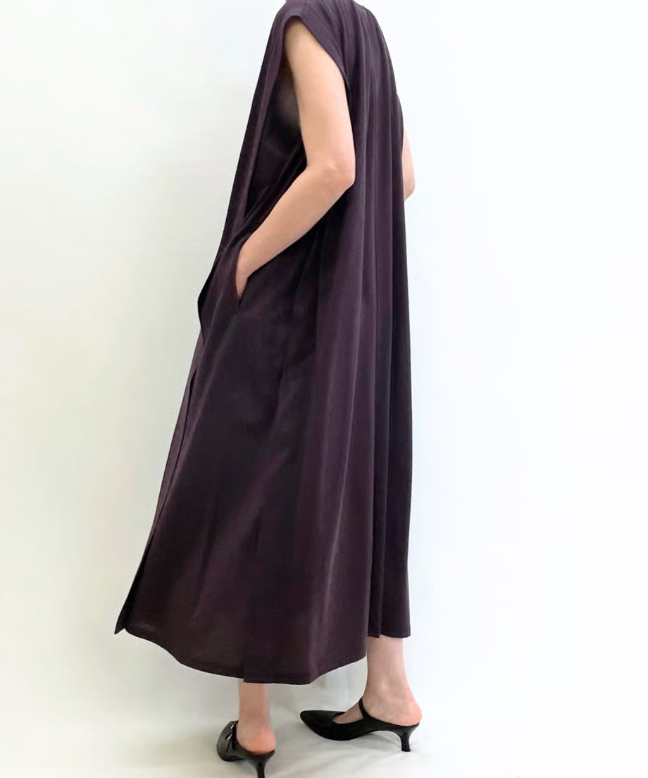 パジャマの次に着るワンピース、日常のユニフォーム　ナナイロトイロ　コットンワンピース