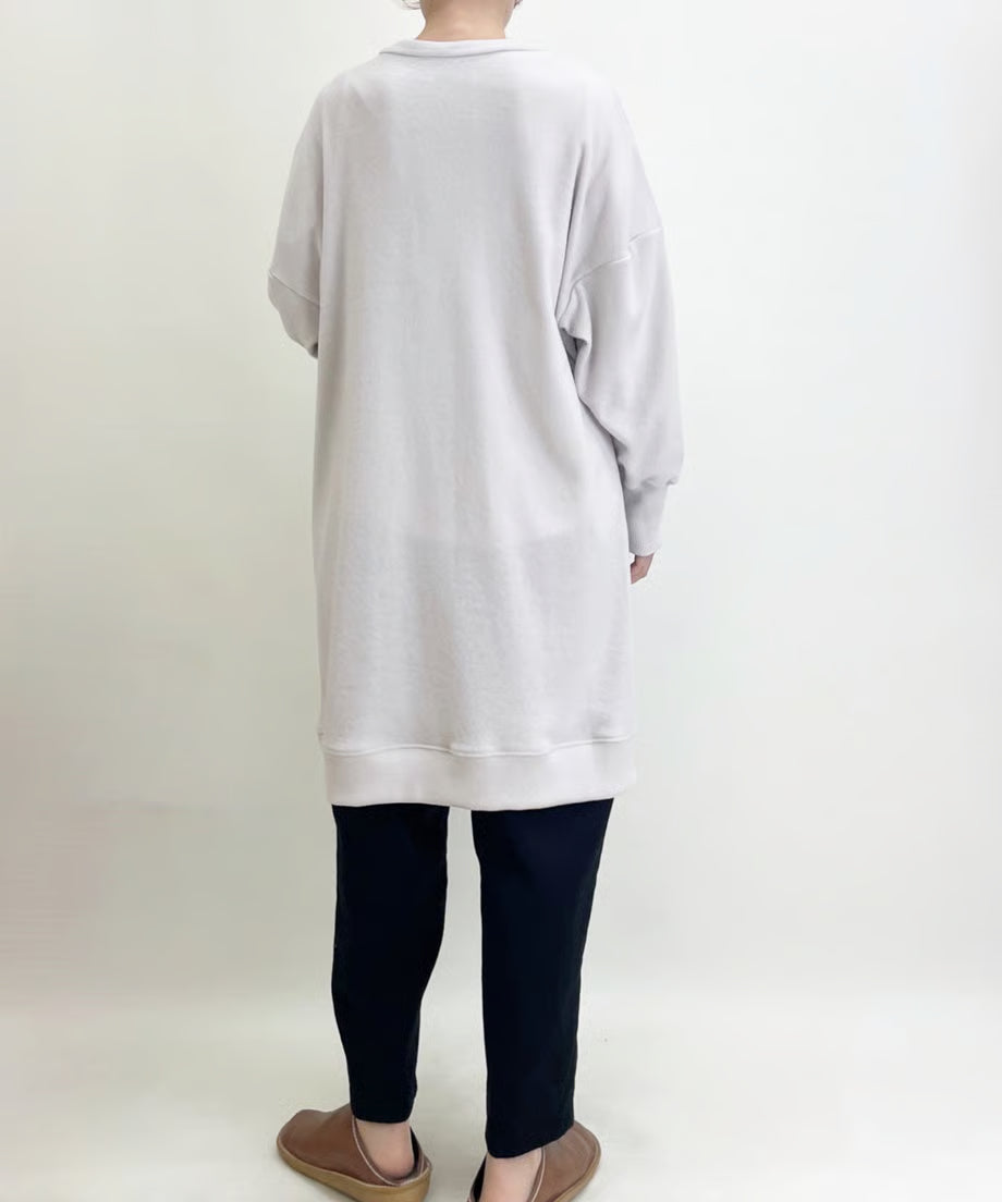 パジャマの次に着るカーディガン、日常のユニフォーム　ナナイロトイロ　オンフレッシュニットカーディガン　ロング丈