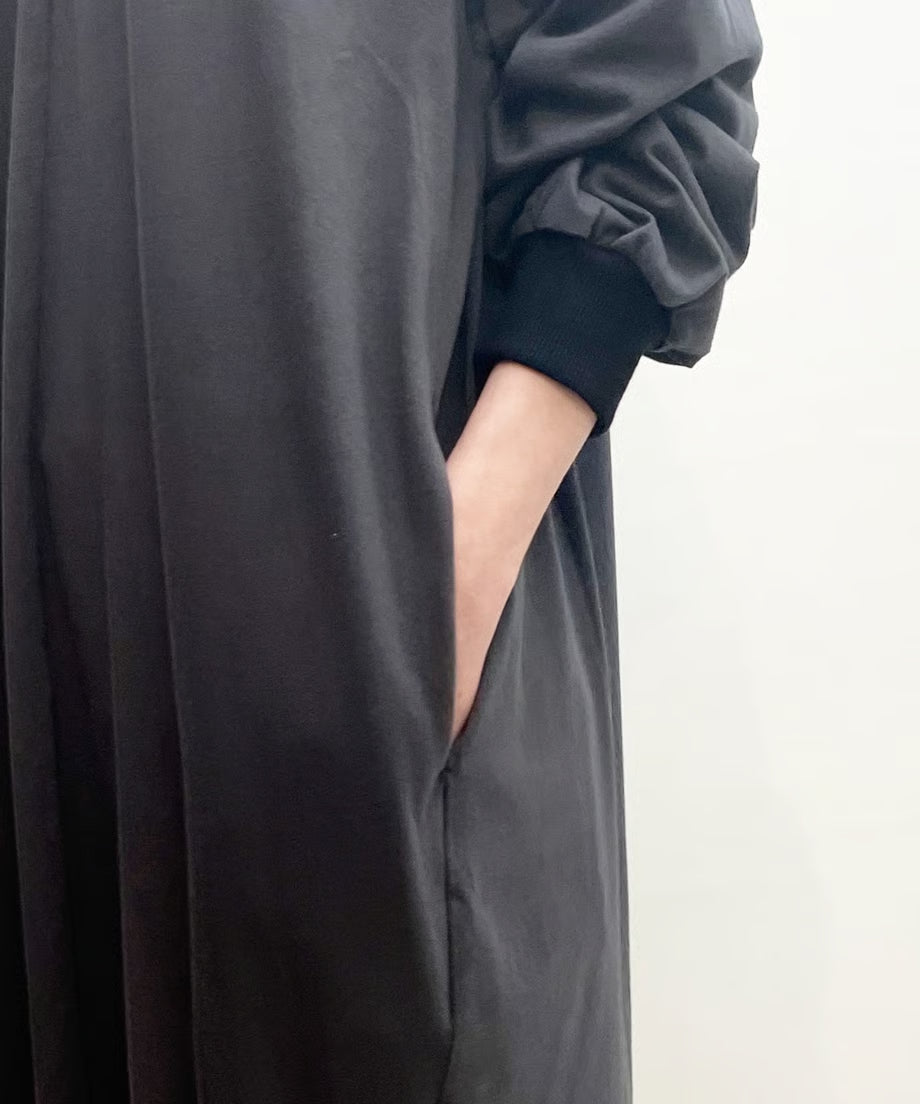 パジャマの次に着るワンピース、日常のユニフォーム　ナナイロトイロ　チュニックワンピース