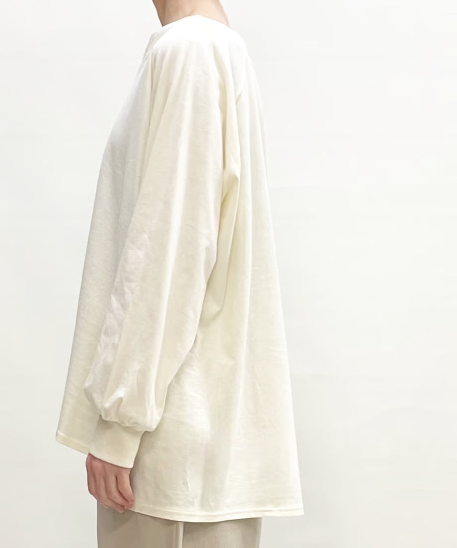 パジャマの次に着るカットソー、日常のユニフォーム　ナナイロトイロ　チュニックカットソー