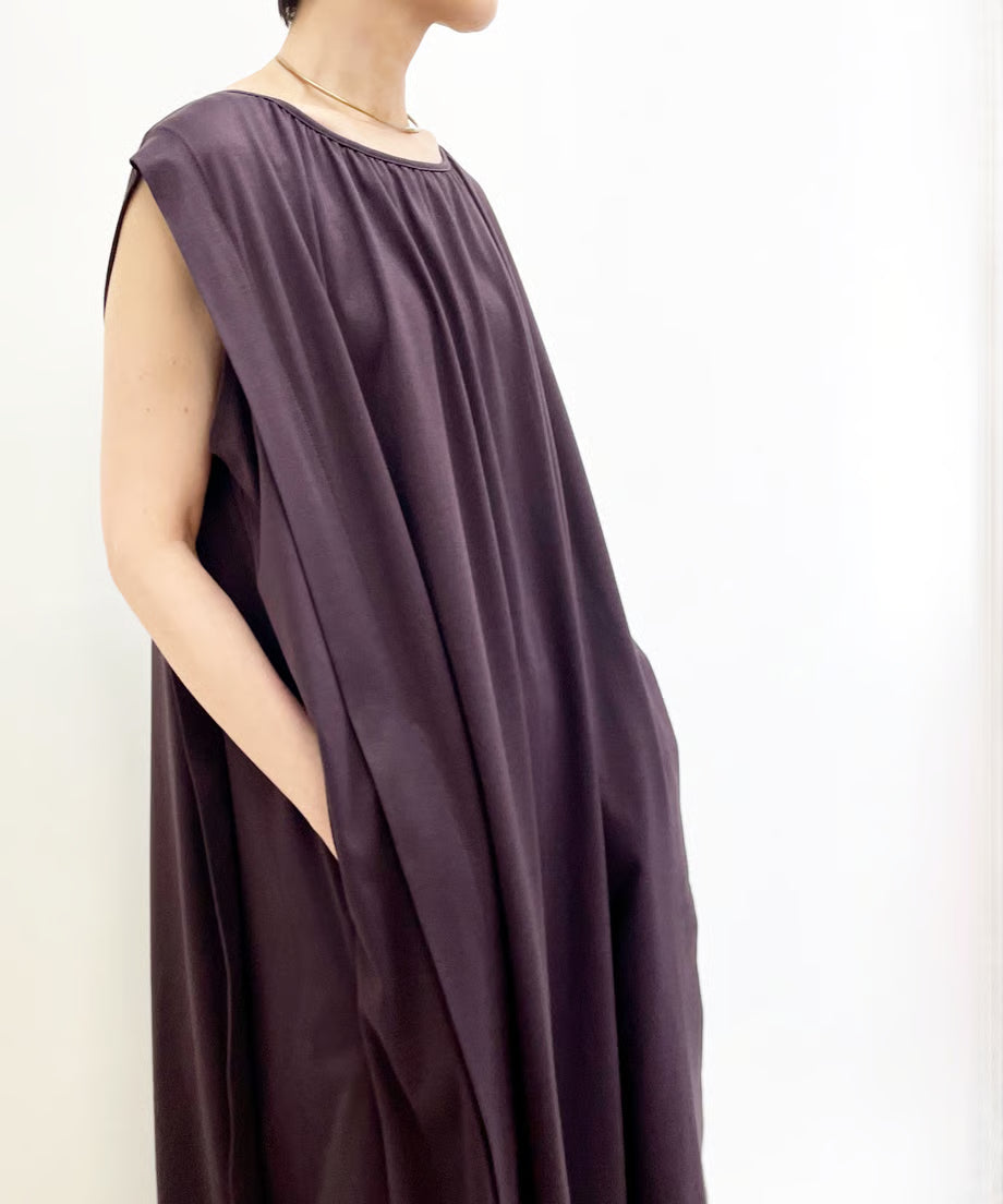 パジャマの次に着るワンピース、日常のユニフォーム　ナナイロトイロ　コットンワンピース