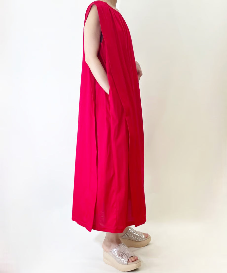 パジャマの次に着るワンピース、日常のユニフォーム　ナナイロトイロ　コットンワンピース