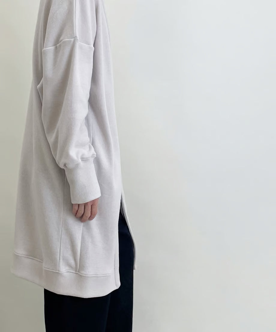 パジャマの次に着るカーディガン、日常のユニフォーム　ナナイロトイロ　オンフレッシュニットカーディガン　ロング丈