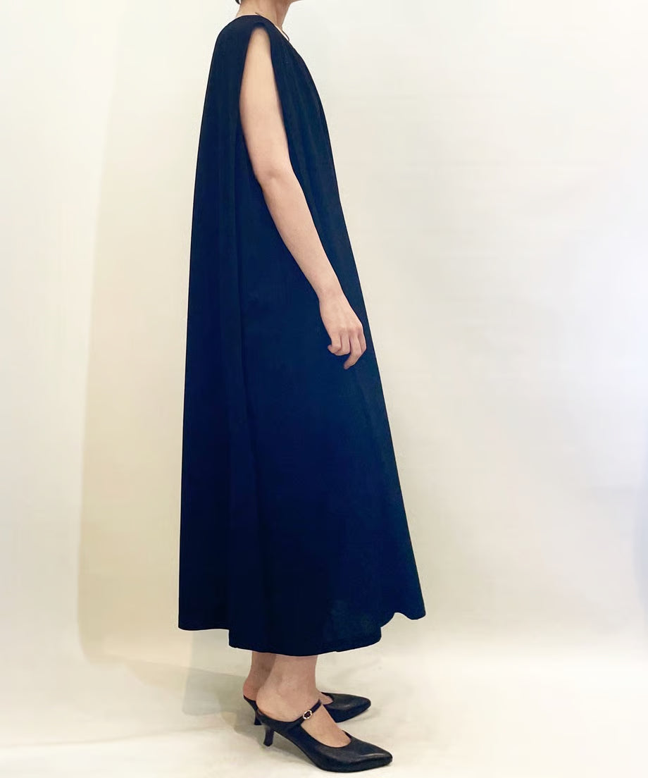 パジャマの次に着るワンピース、日常のユニフォーム　ナナイロトイロ　コットンワンピース