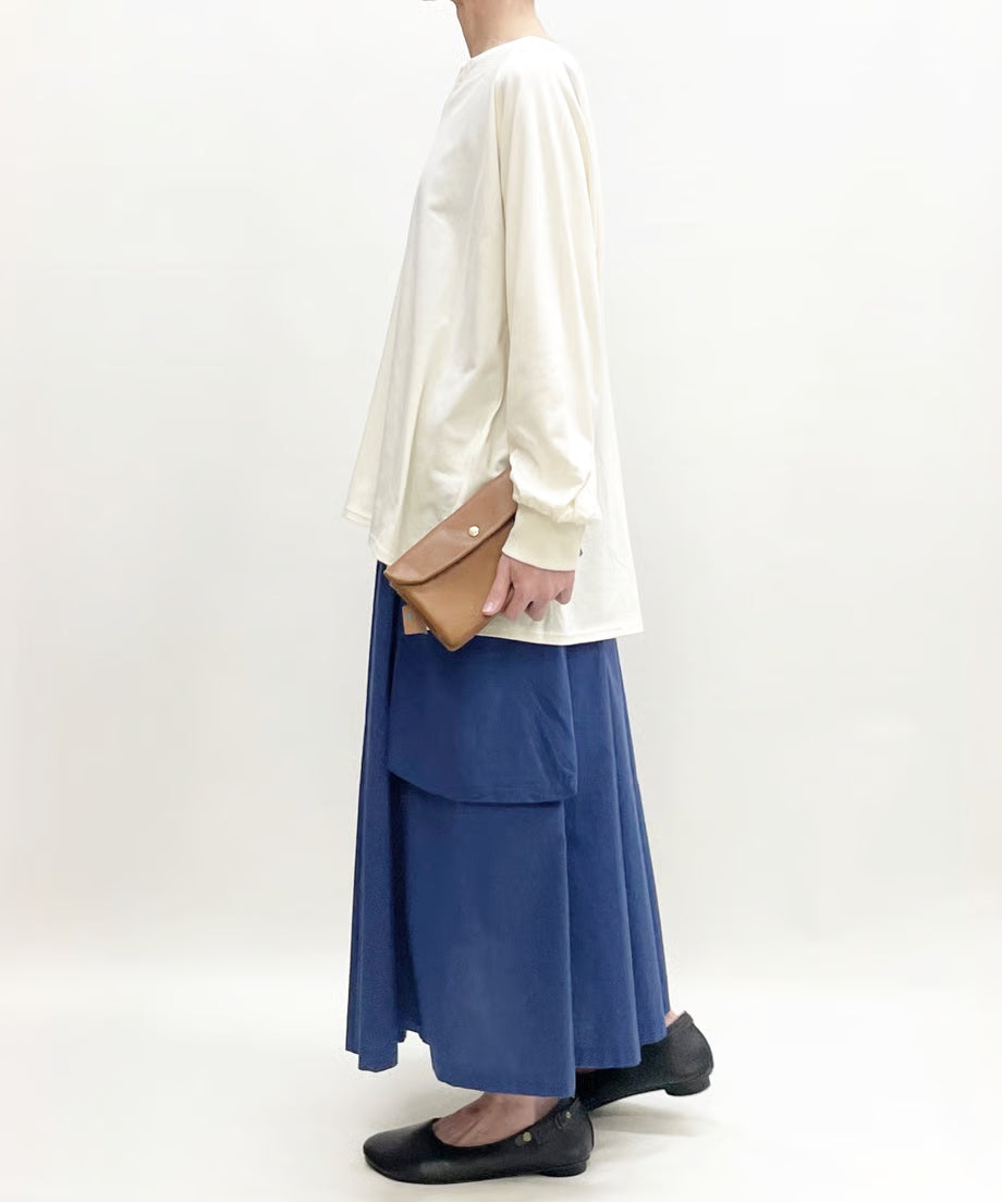 パジャマの次に着るカットソー、日常のユニフォーム　ナナイロトイロ　チュニックカットソー