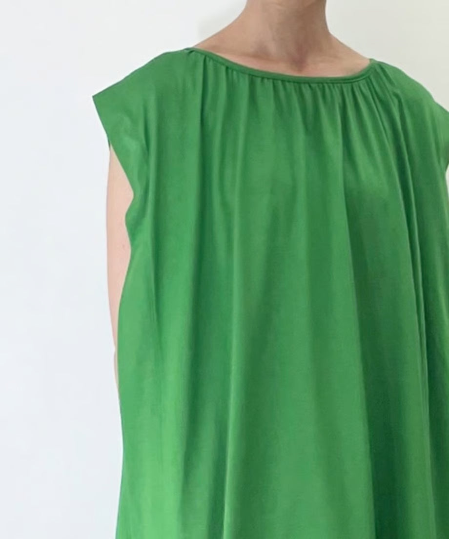 パジャマの次に着るワンピース、日常のユニフォーム　ナナイロトイロ　コットンワンピース