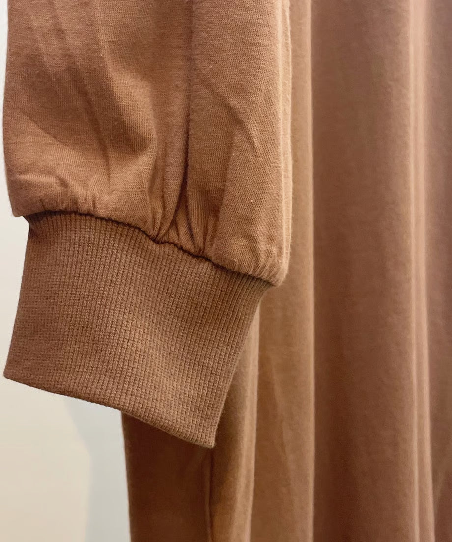 パジャマの次に着るカットソー、日常のユニフォーム　ナナイロトイロ　チュニックカットソー