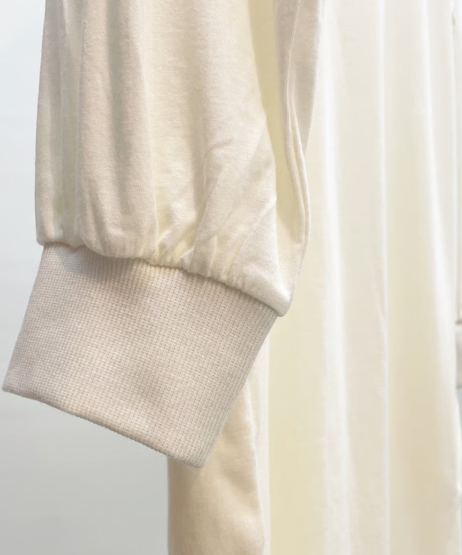 パジャマの次に着るワンピース、日常のユニフォーム　ナナイロトイロ　チュニックワンピース