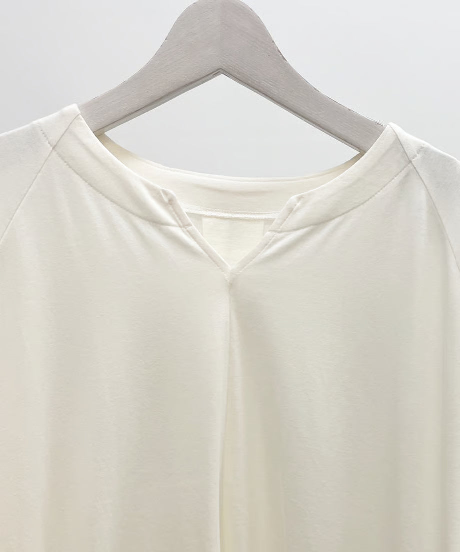 パジャマの次に着るカットソー、日常のユニフォーム　ナナイロトイロ　チュニックカットソー