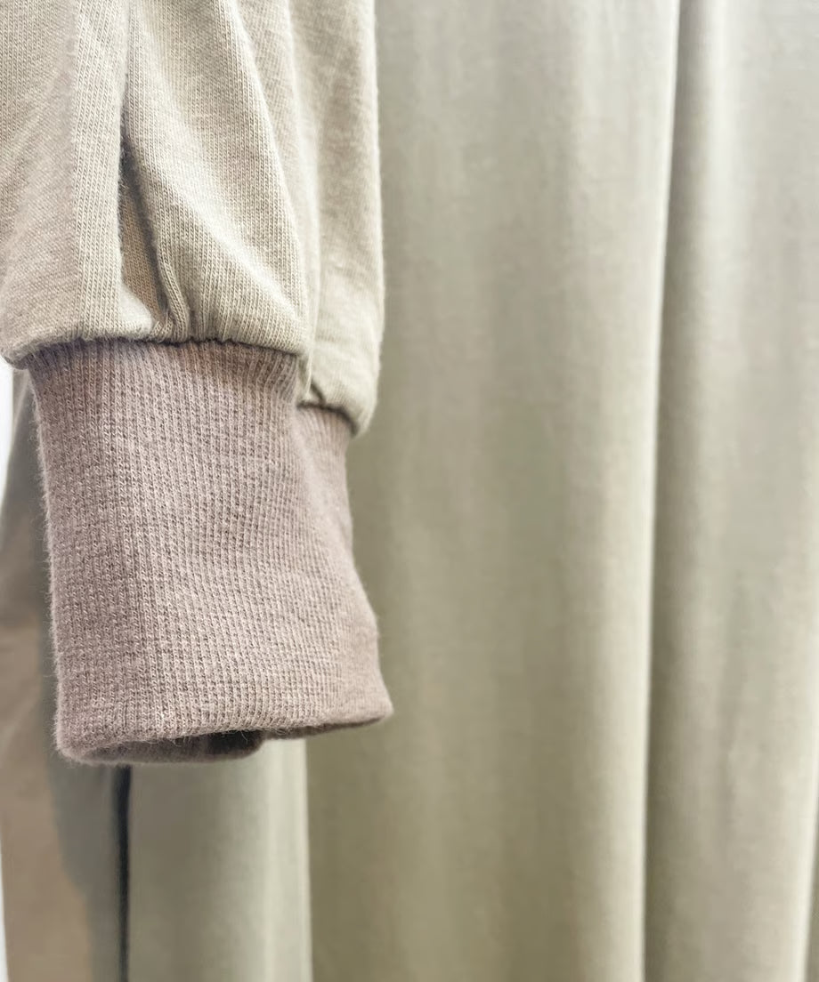 パジャマの次に着るワンピース、日常のユニフォーム　ナナイロトイロ　チュニックワンピース